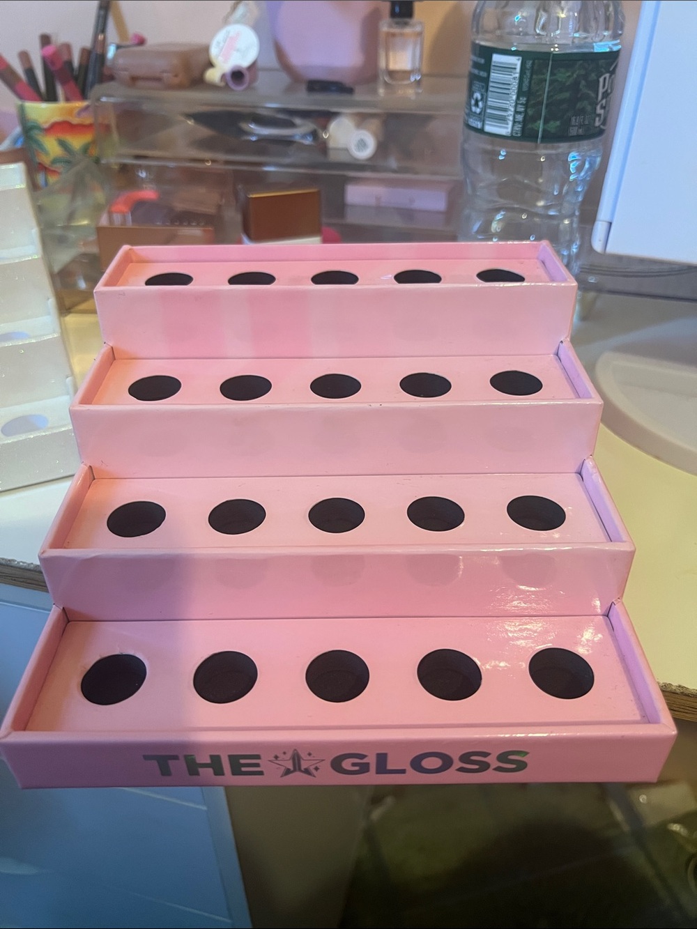 Jeffree Star The Gloss Pink Lip Gloss Display Stand